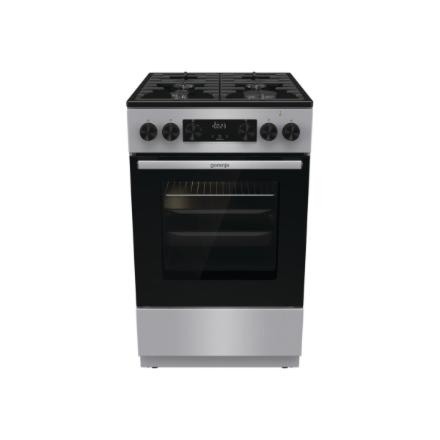 Gorenje Cooker | GK5C42SF | Hob type Gas | Oven type  Electric | Grey | Width 50 cm | Depth 59.4 cm | 70 L
