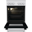 Gorenje Cooker | GEC5A21WG-B | Hob type Electric | Oven type Electric | Valge | Width 50 cm | Grilling | Depth 59.4 cm | 68 L