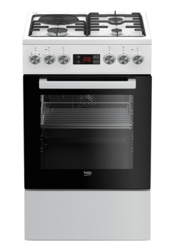Gaasipliit elektriahjuga Beko FSE53320DWCS