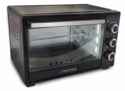 Esperanza EKO006 Mini oven with convection and spit 25 l 1600W Black