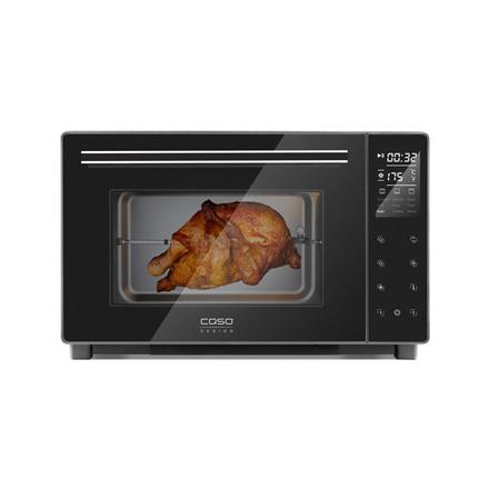 Caso | Electronic Oven | TO 32 | Electric | Easy to clean: Interior with high-quality anti-stick coating | Sensor touch | Height 34.5 cm | Width 54 cm | Black