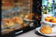 Blaupunkt EOM601 oven Black, Stainless steel