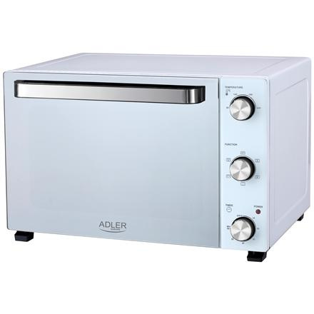 Adler Electric oven | AD 6027 | 48 L | 1800 W | Valge