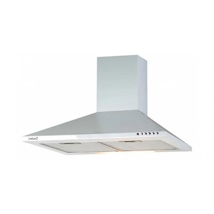 CATA | Hood | V-600 WH | Wall mounted | Energy efficiency class C | Width 70 cm | 420 m³/h | Mechanical control | LED | White