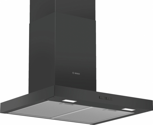 Bosch Serie 2 DWB66BC60 cooker hood Wall-mounted Black 621 m³/h B