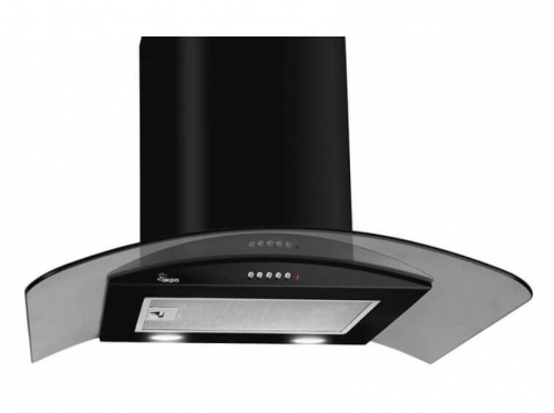 Chimney hood Akpo WK-4 Largo Eco 50 Wall-mounted Black