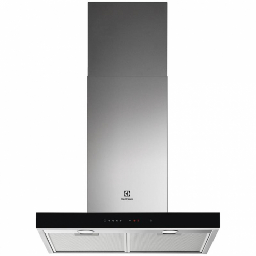 Electrolux, 720 m³/h, laius 60 cm, must/roostevaba teras - Õhupuhasti / LFT766X