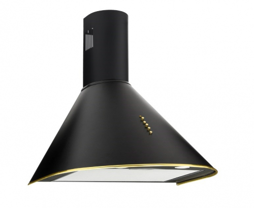 Chimney Hood Akpo WK-4 Dandys GOLD 50 cm 450 m3/h, Black