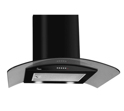 Chimney Hood Akpo WK-4 Largo Eco 60 Wall-mounted Black