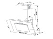 Wall-mounted canopy MAAN Vertical P 2 50 310 m3/h, Satin