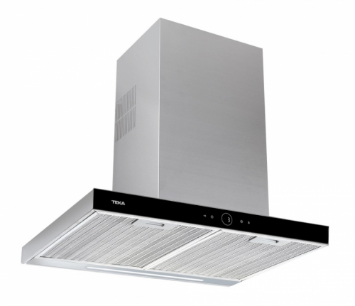 Teka DLH 686 T Wall-mounted Black, Stainless steel 584 m3/h A+