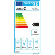 CATA | Hood | OMEGA 600 X | Wall mounted | Energy efficiency class C | Width 60 cm | 645 m³/h | Mechanical control | LED | Grey
