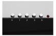Akpo WK-4 Nero Eco 60 Wall-mounted Gray, Black glass