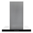 Akpo WK-4 Feniks Slim Glass 60 INOX ECO Wall-mounted Stainless steel