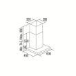 CATA Hood | SYGMA 6010 BK | Wall mounted | Energy efficiency class A | Width 90 cm | 802 m³/h | Electronic | LED | Must