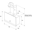Whirlpool Hood | WHVA 62F LM K | Wall mounted | Energy efficiency class A | Width 59.8 cm | 485 m³/h | Mechanical | LED | Must