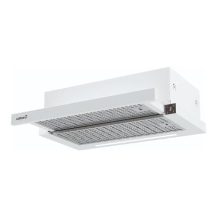 CATA Hood | TFH 6430 GWH | Telescopic | Energy efficiency class A+ | Width 59.8 cm | 391.5 m³/h | Electronic | LED | Valge