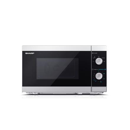 Sharp | Microwave Oven | YC-MS01E-S | Free standing | 20 L | 800 W | Silver