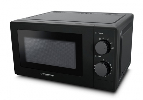 Esperanza ESTOFADO Countertop Solo microwave 20 L 700 W Black