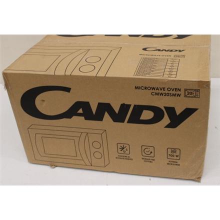 Renew. | Candy | Microwave Oven | CMW20SMW | Free standing | 700 W | White | DAMAGED PACKAGING, UNEVEN SPACING BETWEEN CORPUS AND DOORS | Candy | Microwave Oven | CMW20SMW | Free standing | 700 W | White | DAMAGED PACKAGING, UNEVEN SPACING BETWEEN