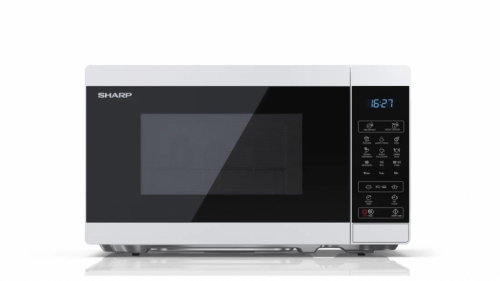 Sharp YC-MG02E-W microwave Countertop 20 L 800 W Blue, White