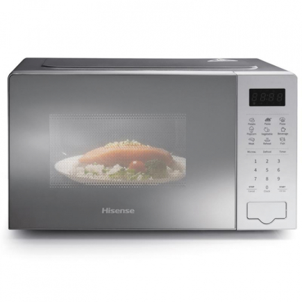 Hisense, 20 L, 700 W, hõbedane - Mikrolaineahi / H20MOMS4