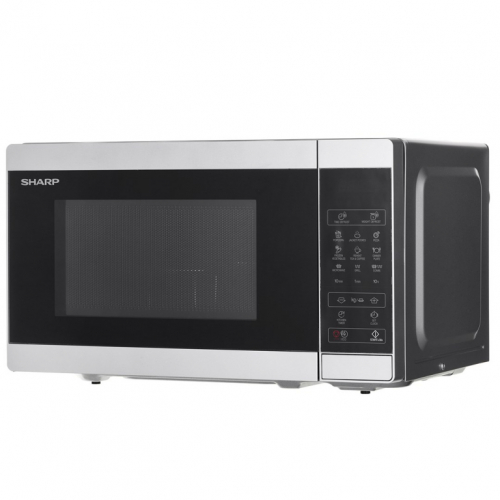 Sharp YC-MG02E-S microwave Countertop Combination microwave 20 L 800 W Black, Steel