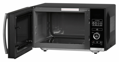 Sharp YC-QS254AE-B microwave Countertop Solo microwave 25 L 900 W Black, Stainless steel