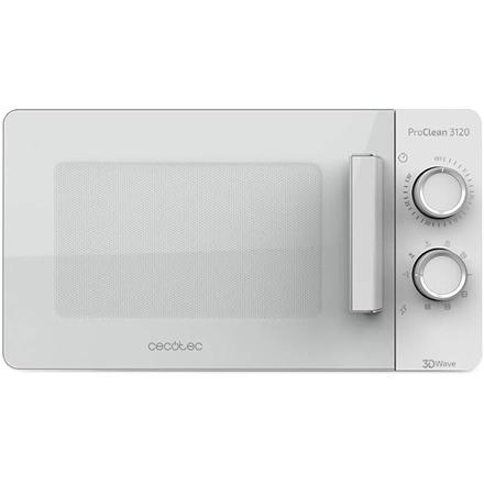 Cecotec Microwave Oven | ProClean 3120 | Free standing | 20 L | 700 W | Grill | White