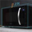 Cecotec Microwave Oven | GrandHeat 2300 Flatbed Touch Black | Free standing | 23 L | 800 W | Black