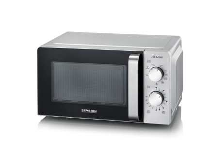 Severin MW 7780 microwave Black, Silver Grill microwave Countertop 17 L 700 W