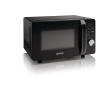 Gorenje MO20S4BC Black Microwave handle Countertop 20 L 700 W