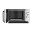 Caso | Ceramic Microwave Oven with Grill | MG 25 Ecostyle | Free standing | 25 L | 900 W | Grill | Silver