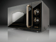 Gorenje Microwave oven with grill MO4250CLB Free standing, 20 L, Grill, Mechanic, 700 W, Black, Defrost function