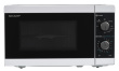 Sharp YC-MG01E-W microwave Countertop Grill microwave 20 L 800 W Black, White