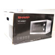 Taastatud. Sharp YC-MS01E-S Microwave oven, 20 L capacity, 800 W, Stainless steel | Sharp | Microwave Oven | YC-MS01E-S | Free standing | 20 L | 800 W | Silver | DAMAGED PACKAGING