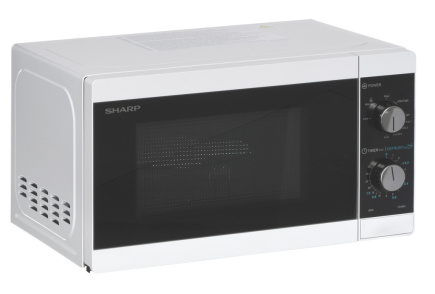 Sharp YC-MG01E-W microwave Countertop Grill microwave 20 L 800 W Must, Valge