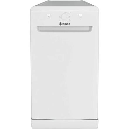 Dishwasher | DF9E 1B10 | Free standing | Width 45 cm | Number of place settings 9 | Number of programs 6 | Energy efficiency class F | White