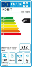 Nõudepesumasin Indesit DSFO3T224CS