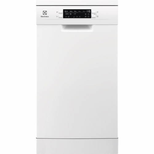 Electrolux 600 Slim, 10 nõudekomplekti, laius 44,6 cm, valge - Eraldiseisev Nõudepesumasin / ESS43210SW