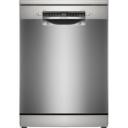 Dishwasher | SMS4HVI00E | Free standing | Width 60 cm | Number of place settings 14 | Number of programs 6 | Energy efficiency class D | Display | AquaStop function | Silver inox