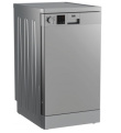 BEKO Free standing Dishwasher DVS05024S, Energy class E (old A++), 45 cm, 5 programs, Silver
