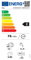 Nõudepesumasin Beko DVS05024W