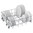 BEKO Freestanding Dishwasher DVN05320W, Energy class E, Width 60 cm, White