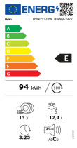 Nõudepesumasin Beko DVN05320W