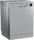 BEKO Freestanding Dishwasher DVN05320S, Energy class E, Width 60 cm, Inox