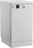 BEKO Free standing Dishwasher DVS05024W, Energy class E (old A++), 45 cm, 5 programs, White