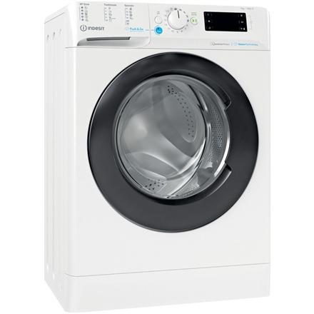 INDESIT | Washing machine | BWSE 71295X WBV EU | Energy efficiency class B | Front loading | Washing capacity 7 kg | 1200 RPM | Depth 43.5 cm | Width 59.5 cm | Display | Big Digit | White