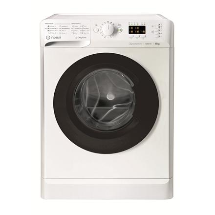 INDESIT | Washing machine | MTWSA 61294 WK EE | Energy efficiency class C | Front loading | Washing capacity 6 kg | 1151 RPM | Depth 42.5 cm | Width 59.5 cm | Display | Big Digit | White