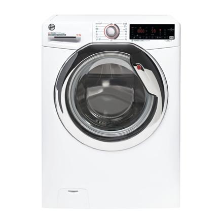 Hoover | Washing Machine | H3WS610TAMCE/1-S | Energy efficiency class A | Front loading | Washing capacity 10 kg | 1600 RPM | Depth 58 cm | Width 60 cm | Display | LED | Steam function | NFC | White